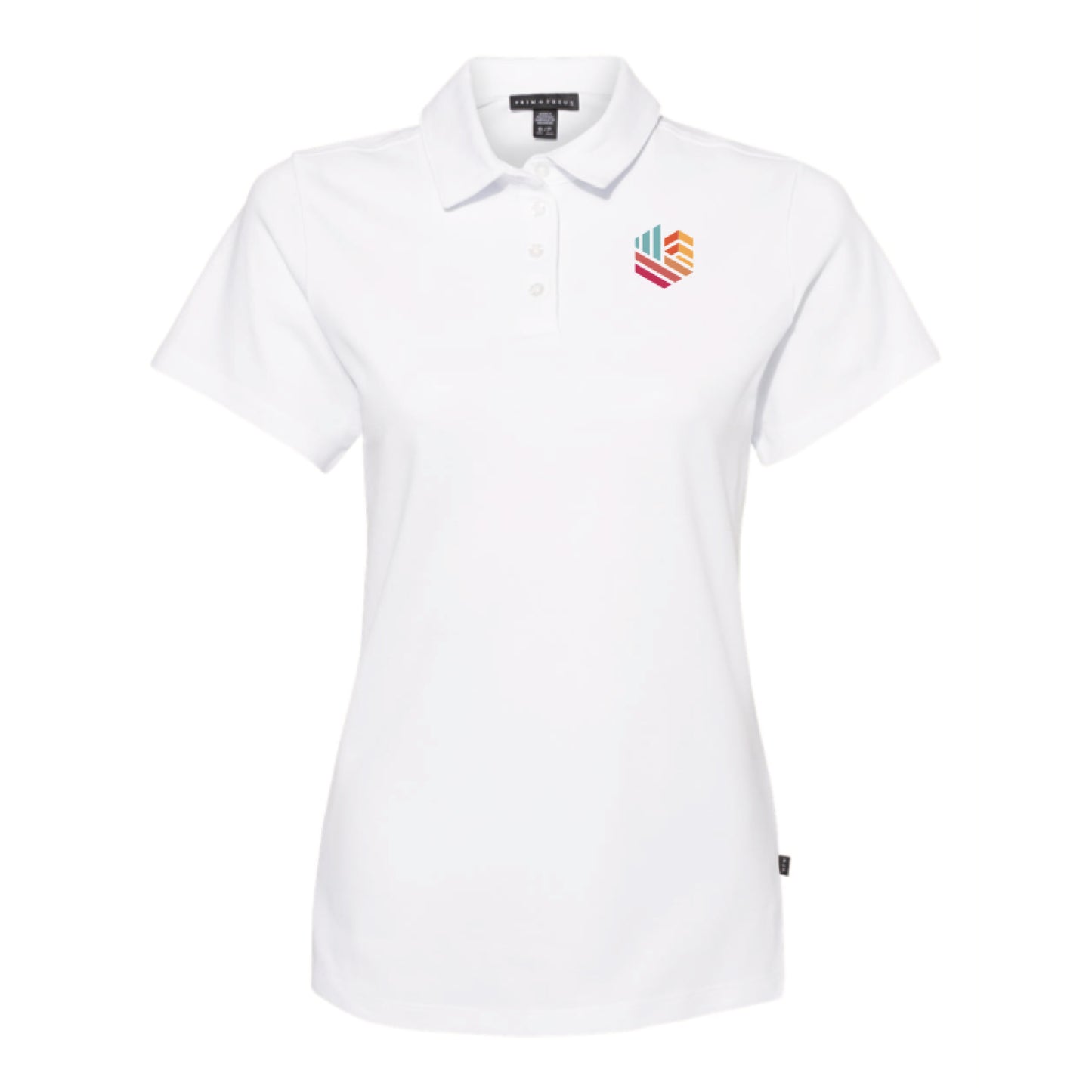Polo Short Sleeve Female - Black, White