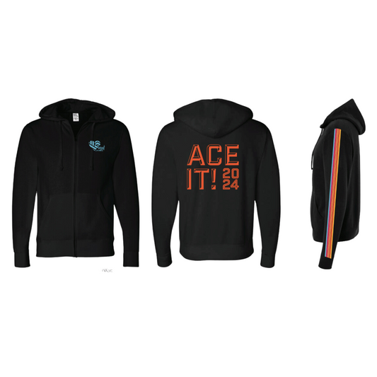 Ace It 24! Zip-up Hoodie