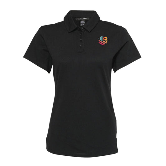 Polo Short Sleeve Female - Black, White