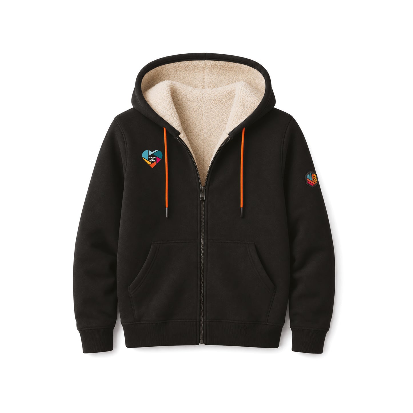 Empire Full Zip Sweatshirt with Warm Lining