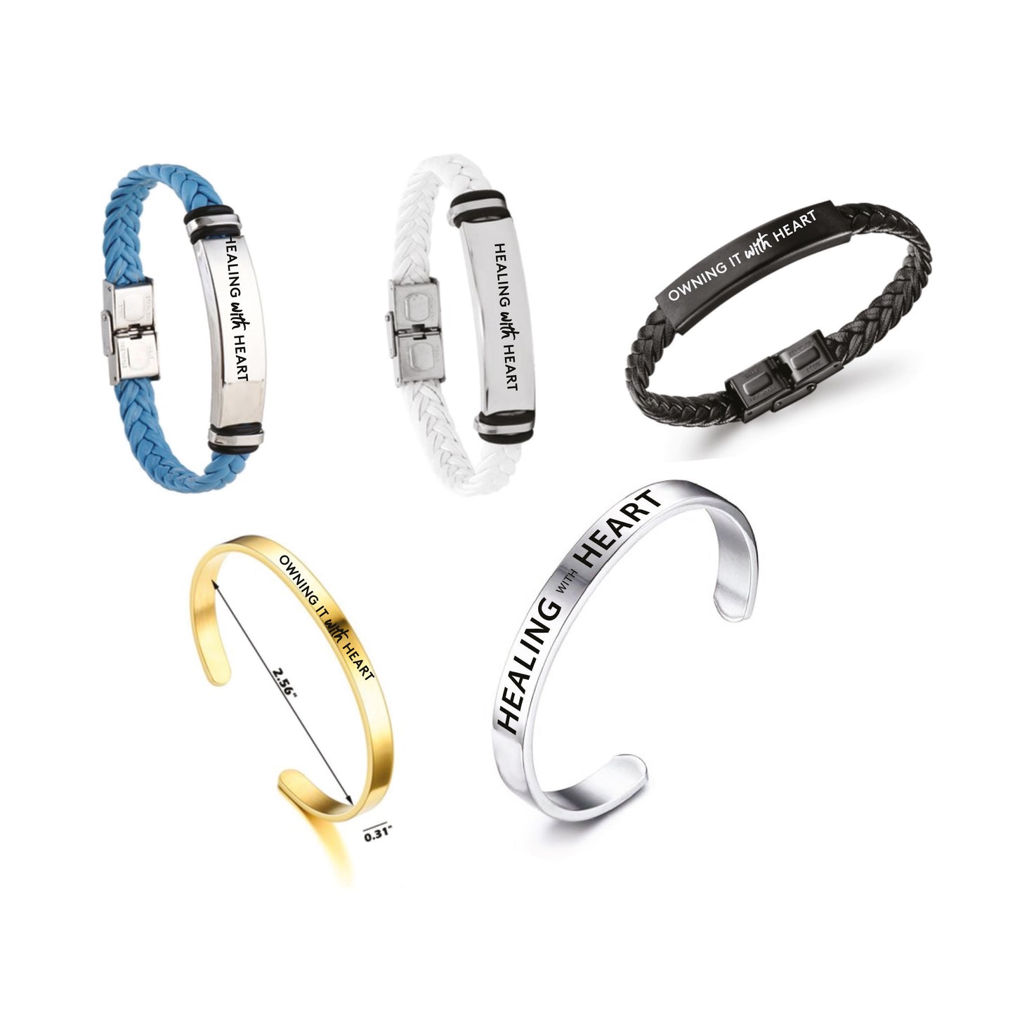 Owning It with Heart Bracelet