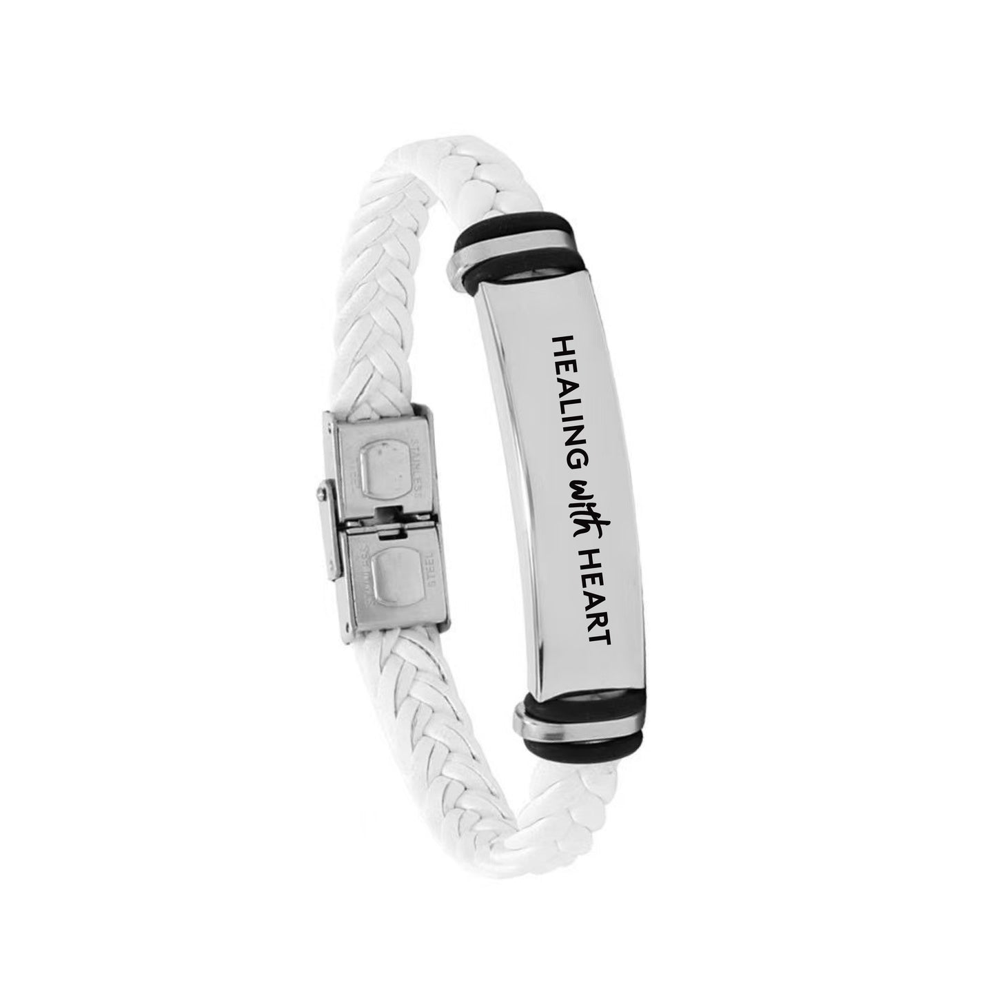 Coming soon: Healing with Heart White Bracelet